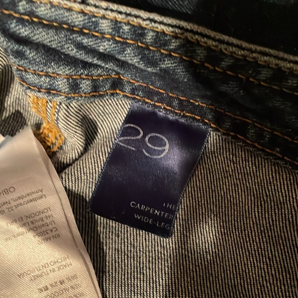 Super cute Anthropologie/Pilcro denim painter jeans - Picture 4 of 4